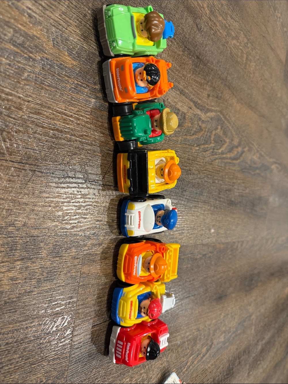 Fisher-Price Little People Colorful Vehicles Pack - Multicolor